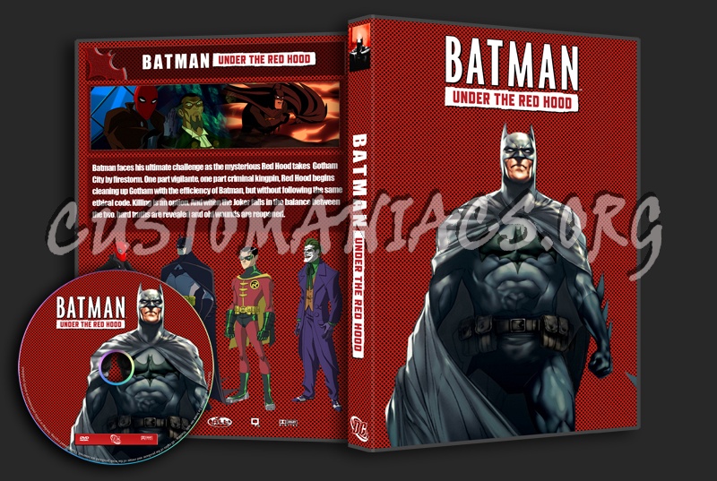 DC COLLECTION: Batman: Under the Red Hood dvd cover