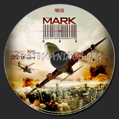The Mark (2012) dvd label