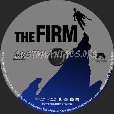 The Firm blu-ray label