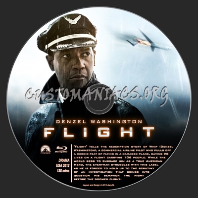 Flight blu-ray label