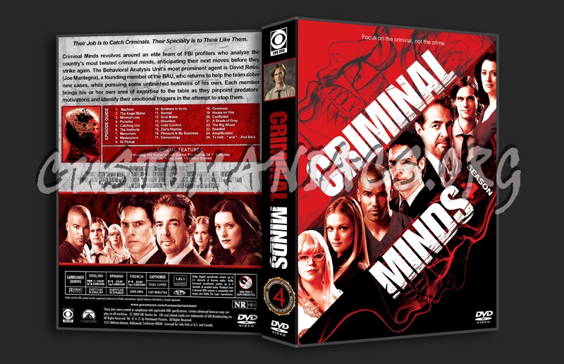 Criminal Minds: Seasons 1-7 dvd cover