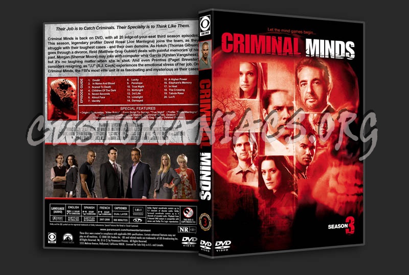Criminal Minds: Seasons 1-7 dvd cover