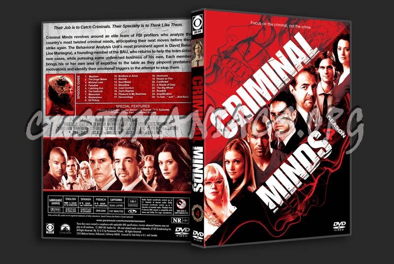 Criminal Minds: Seasons 1-7 dvd cover