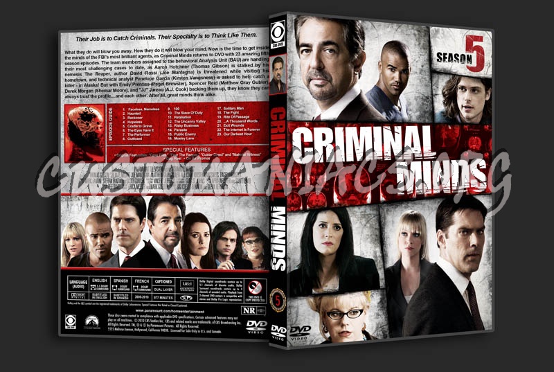 Criminal Minds: Seasons 1-7 dvd cover