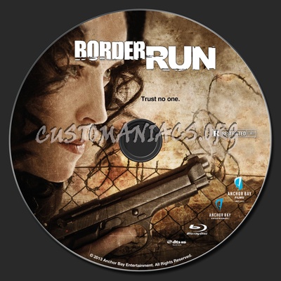 Border Run (aka The Mule) blu-ray label