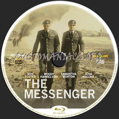 The Messenger blu-ray label