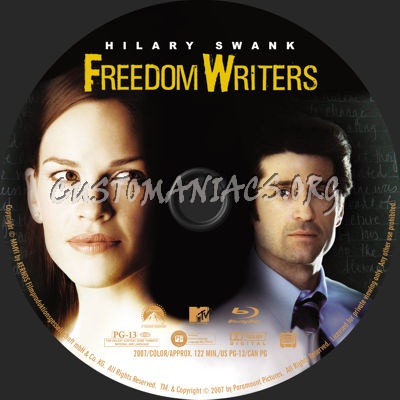Freedom Writers blu-ray label