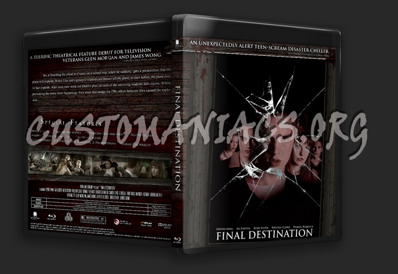 Final Destination blu-ray cover