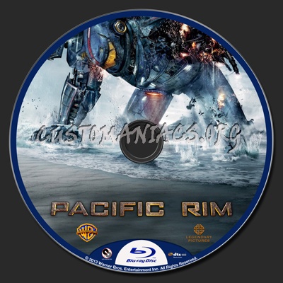 Pacific Rim blu-ray label