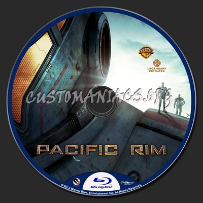 Pacific Rim blu-ray label