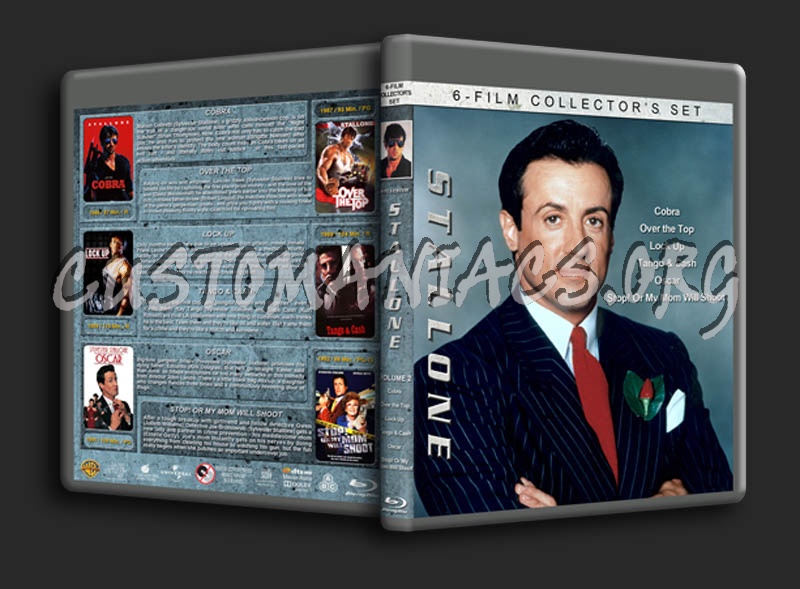 Sylvester Stallone Collection - Volume 2 blu-ray cover