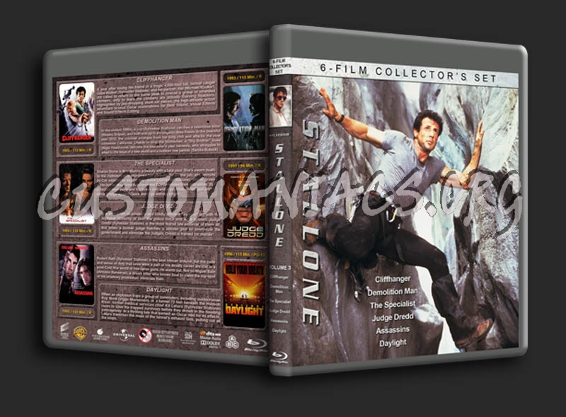 Sylvester Stallone Collection - Volume 3 blu-ray cover