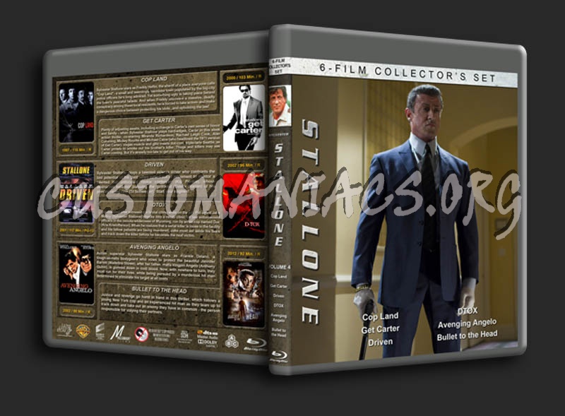 Sylvester Stallone Collection - Volume 4 blu-ray cover