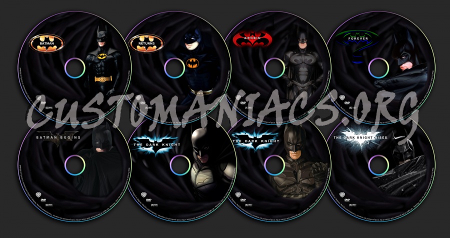 BATMAN: I am the Knight Collection dvd label