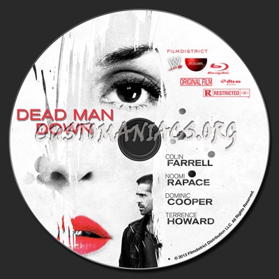 Dead Man Down blu-ray label