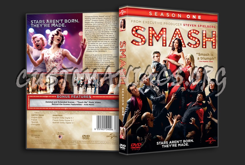 Smash Season 1 dvd cover