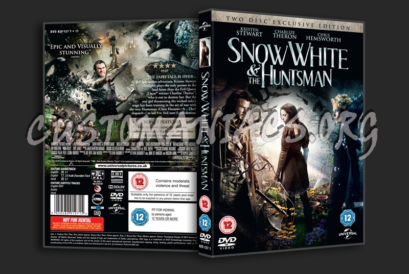 Snow White & the Huntsman dvd cover