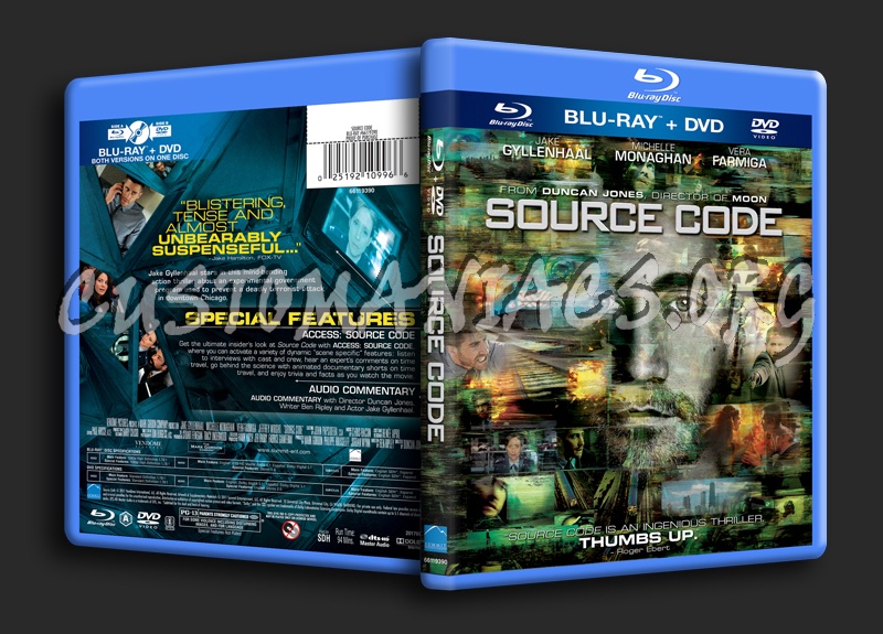 Source Code blu-ray cover