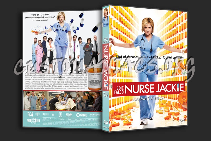 Nurse Jackie - Season 4 dvd cover