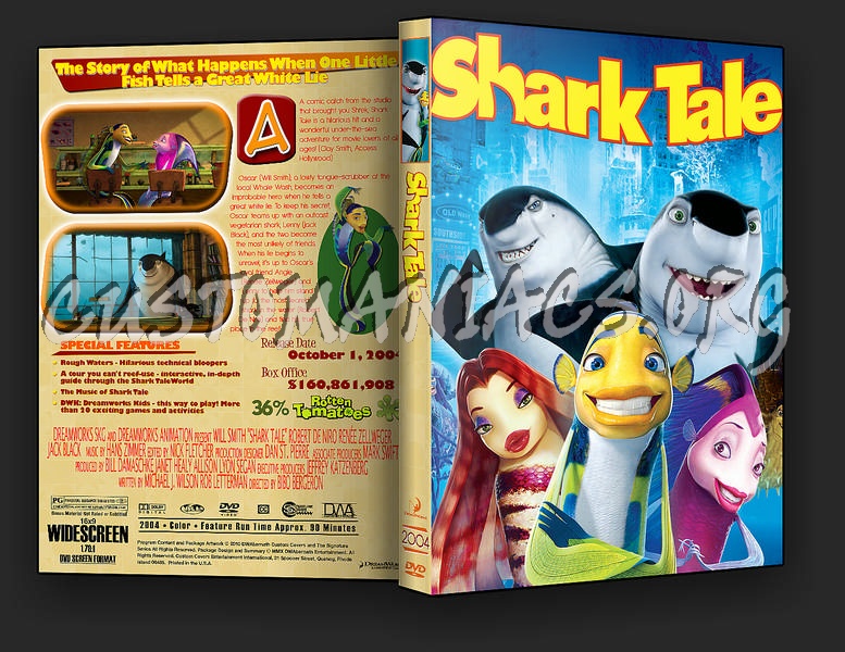 Shark Tale dvd cover