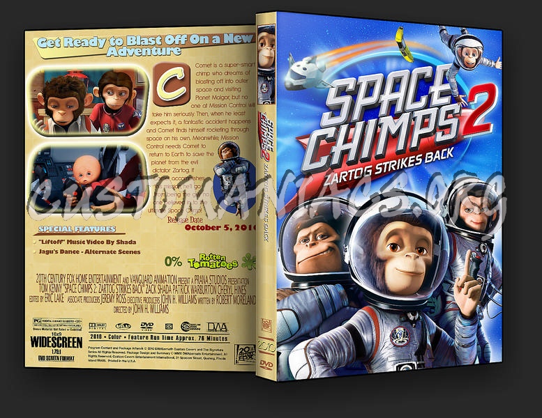 Space Chimps 2 dvd cover
