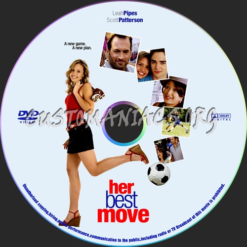 Her Best Move dvd label