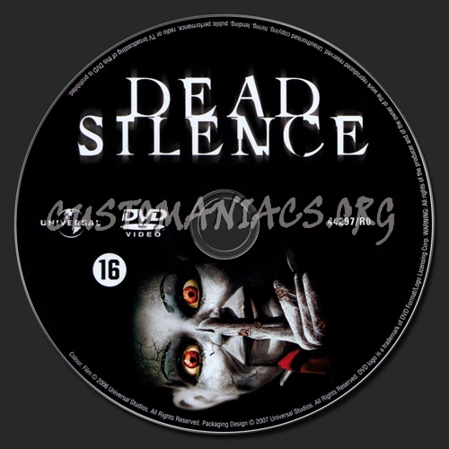 Dead Silence dvd label