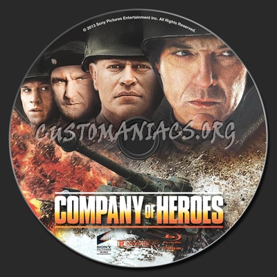Company Of Heroes blu-ray label