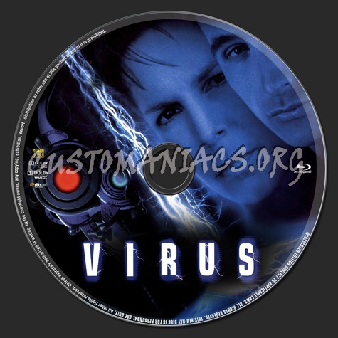 Virus (1999) blu-ray label