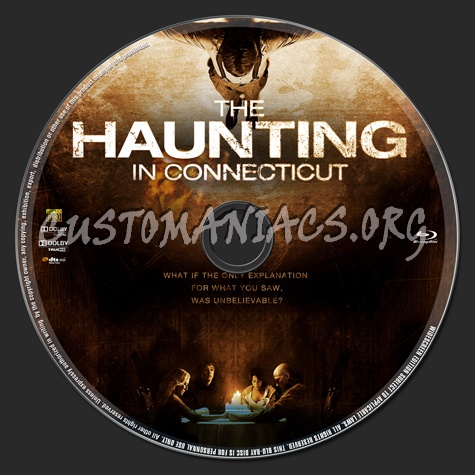 The Haunting In Connecticut blu-ray label