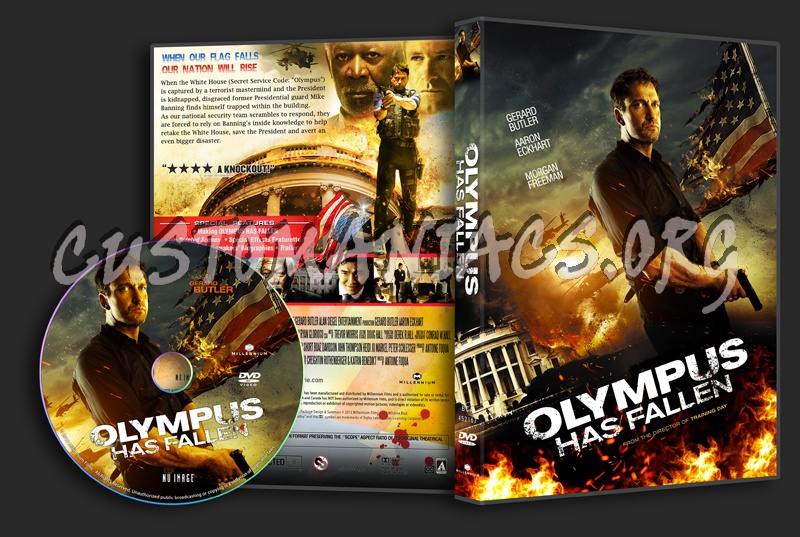 Olympus Has Fallen dvd cover