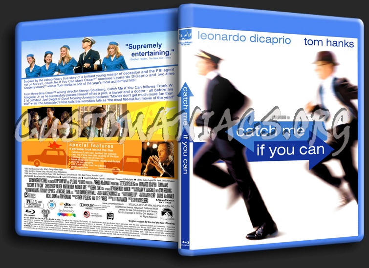 Catch Me If You Can blu-ray cover