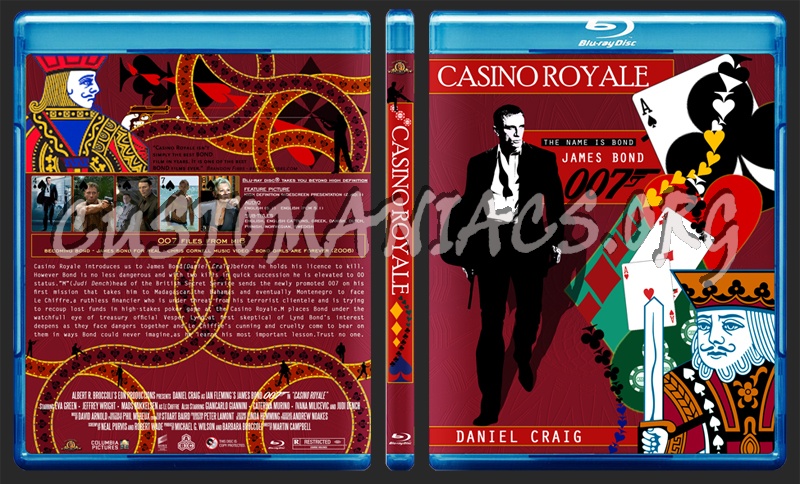 James Bond 007 Casino Royale blu-ray cover