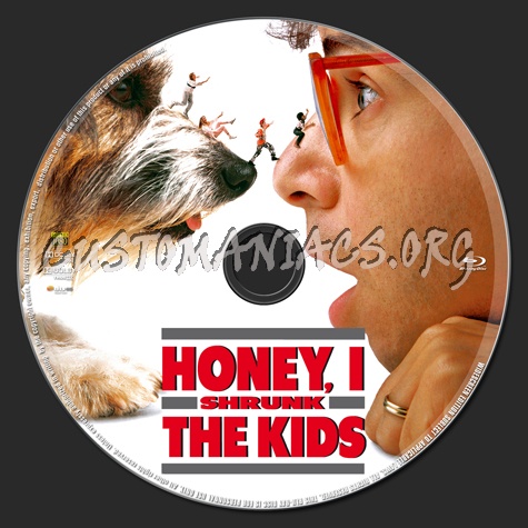 Honey I Shrunk The Kids blu-ray label