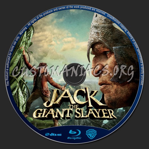 Jack The Giant Slayer blu-ray label