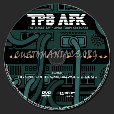 TPB AFK: The Pirate Bay Away From Keyboard dvd label