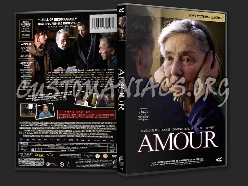 Amour (2012) dvd cover