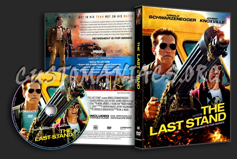 The Last Stand dvd cover