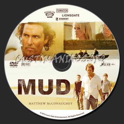 Mud dvd label
