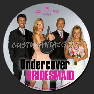 Undercover Bridesmaid dvd label