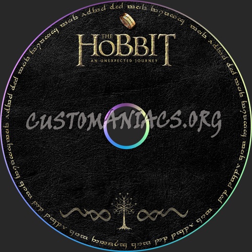 The Hobbit dvd label