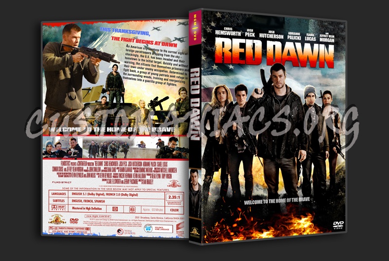 Red Dawn dvd cover