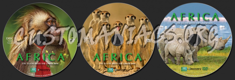Africa (with David Attenborough) dvd label