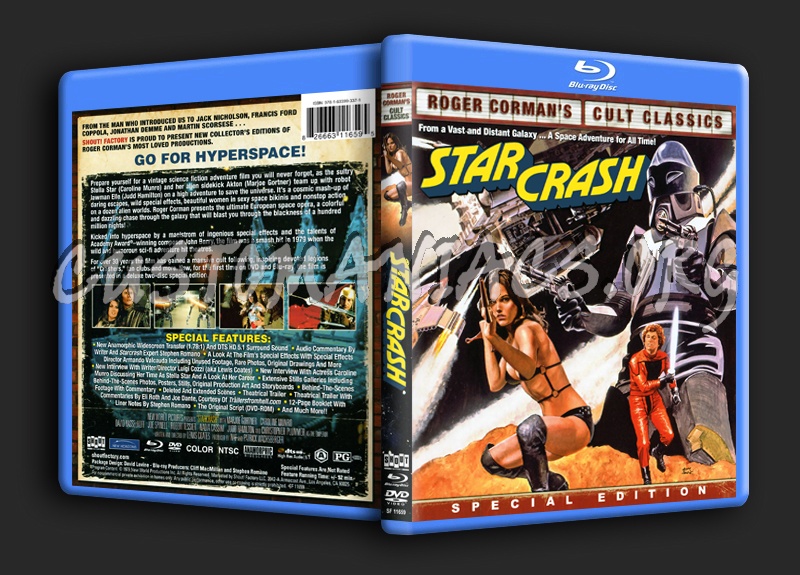 Roger Corman's Cult Classics - StarCrash blu-ray cover