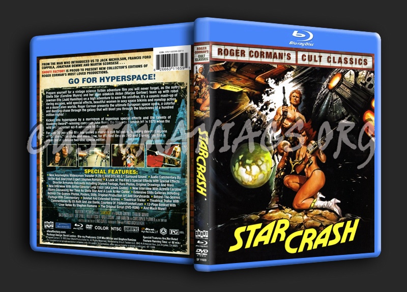 Roger Corman's Cult Classics - StarCrash blu-ray cover