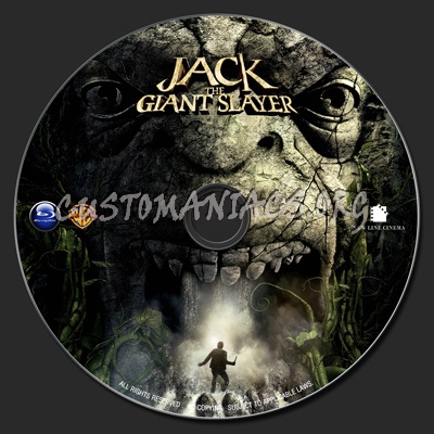 Jack The Giant Slayer (2013) blu-ray label