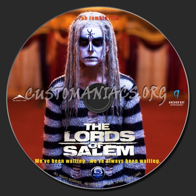 The Lords Of Salem (2013) blu-ray label
