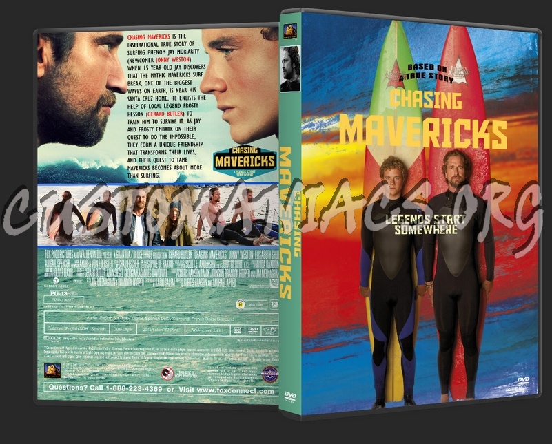 Chasing Mavericks dvd cover