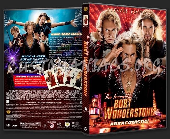 The Incredible Burt Wonderstone dvd cover