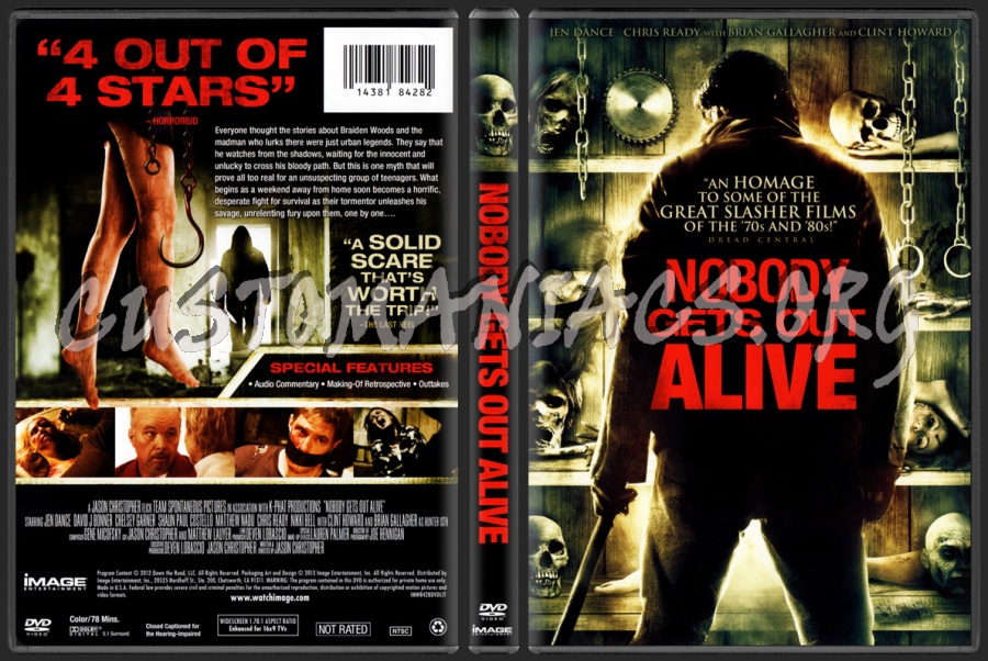 Nobody Gets Out Alive (aka Down The Road) dvd cover